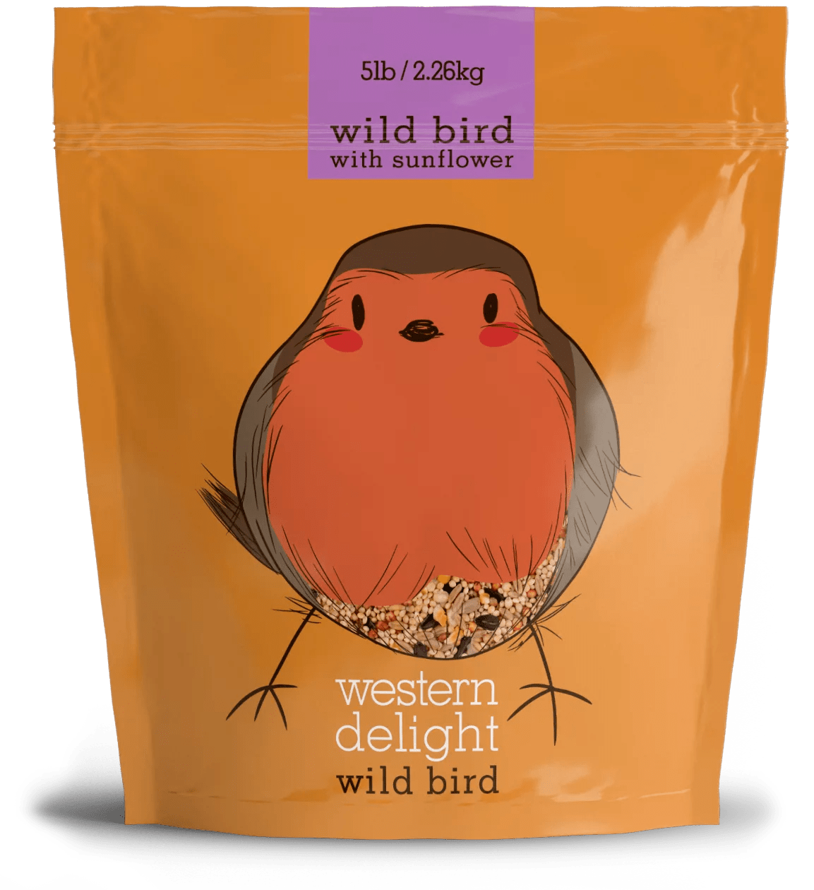 Western delight wild bird 5 lb bird seeds