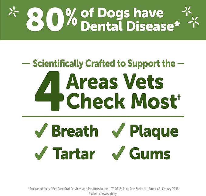 Whimzees dental treats - aliligator medium size 44 count