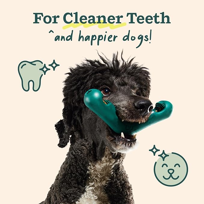 Woof bite n’ brush toothbrushing for dogs large
