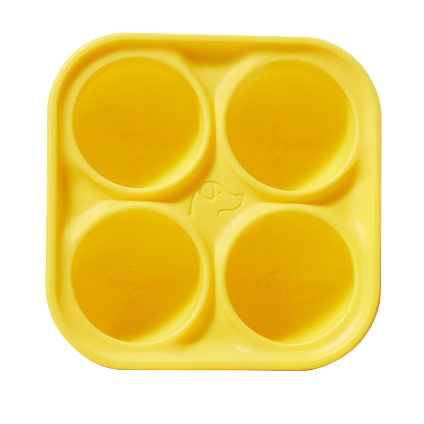 WOOF Pupsicle Treat Tray Mold, Small 10 - 25 lbs, Silicone Molds for Dog Treats, Dishwasher Safe, Reusable Treat Tray, Freeze Refill Treats For The Pupsicle Toy