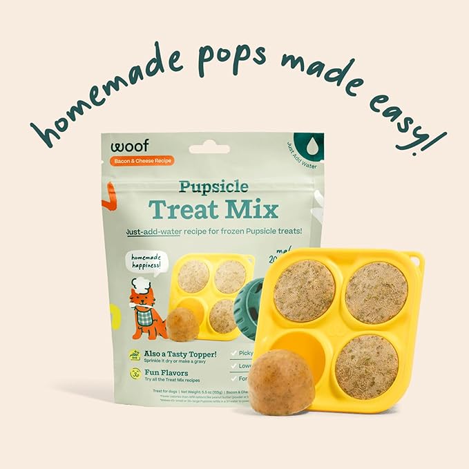 Woof pupsicles treat mix 5.5 oz