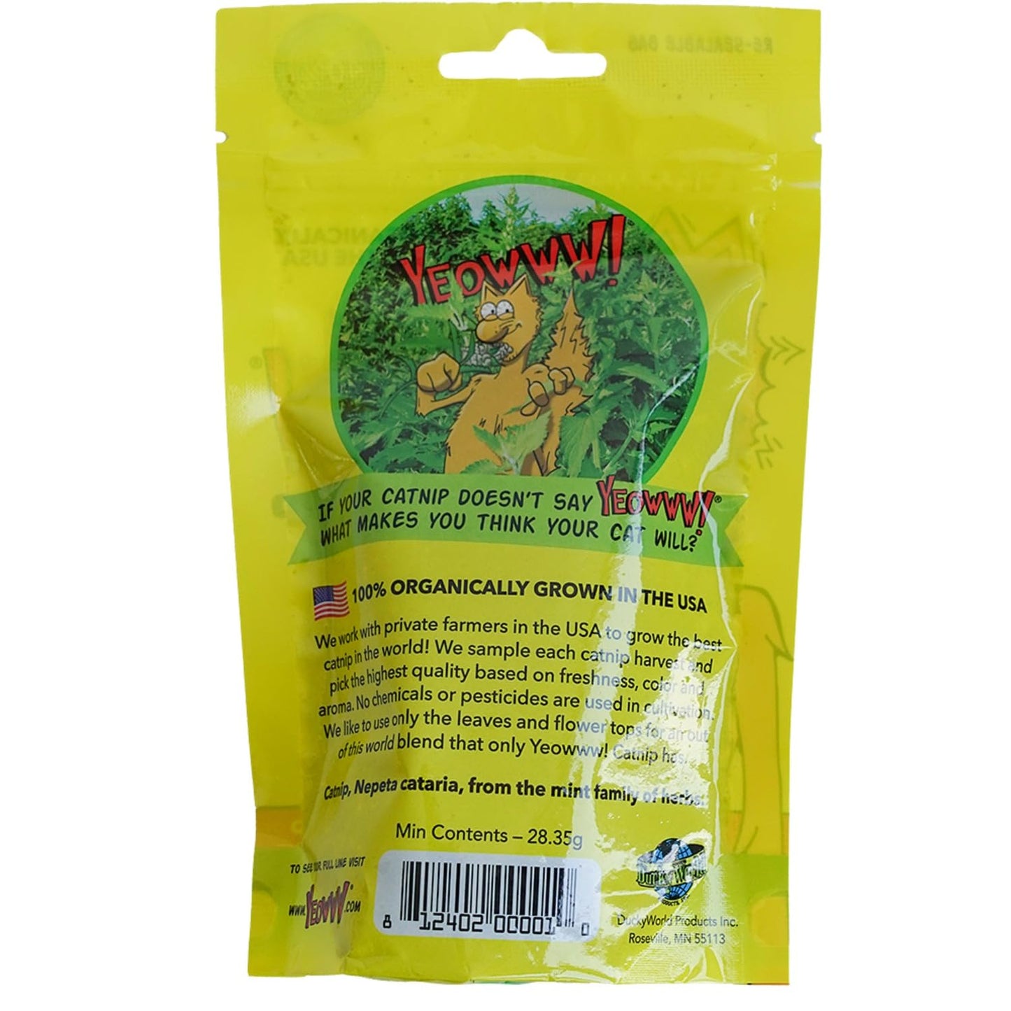 Yeowww Catnip Bags, 1 - Ounce