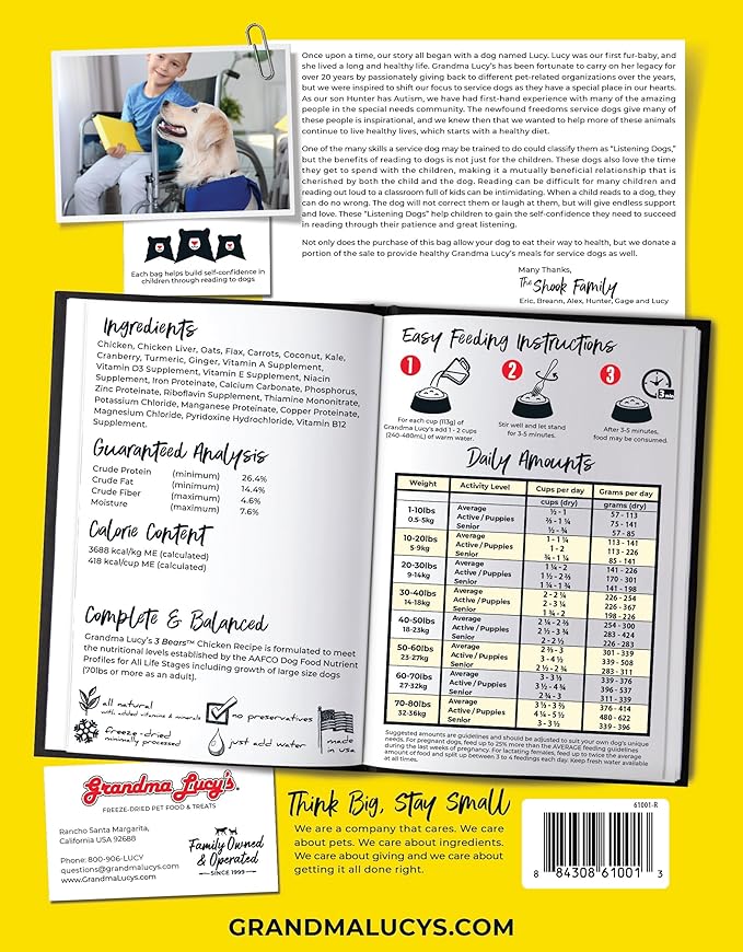 3 bears dog food with a purpose chicken recipe freeze dried dog food 3lbs