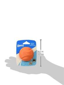 Chuckit! High-Bounce Rubber Fetch Ball, Medium (2.5 Inch), Pack of 1, Assorted Colors, For Medium Breeds