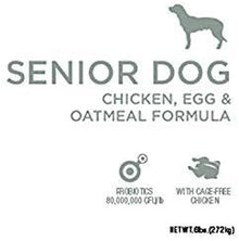 Diamond naturals senior dog chicken egg oatmeal dry dog food 6lbs kibble
