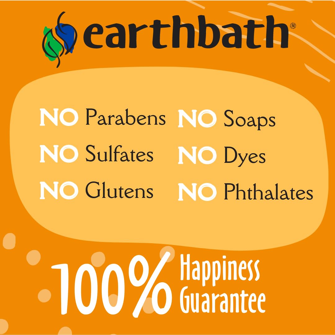 earthbath, Vanilla & Almond 3-in-1 Dog & Puppy Deodorizing Spritz - Dog Odor Eliminator for Strong Odor, Cruelty-Free Dog Cologne, Dog Wash Spray, Made in USA, Dog Bathing Supplies - 8 Oz