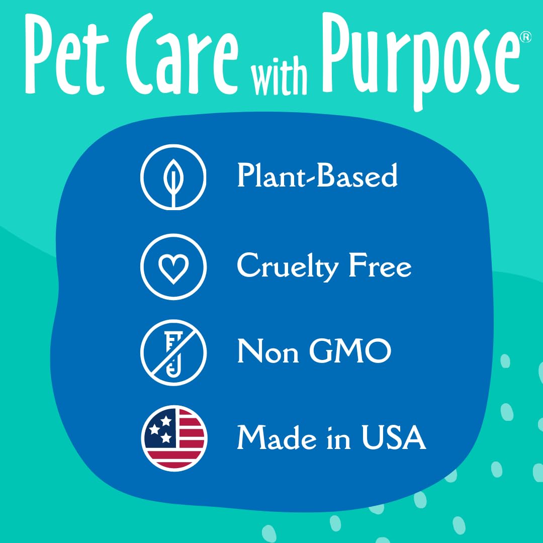 earthbath, Vanilla & Almond 3-in-1 Dog & Puppy Deodorizing Spritz - Dog Odor Eliminator for Strong Odor, Cruelty-Free Dog Cologne, Dog Wash Spray, Made in USA, Dog Bathing Supplies - 8 Oz