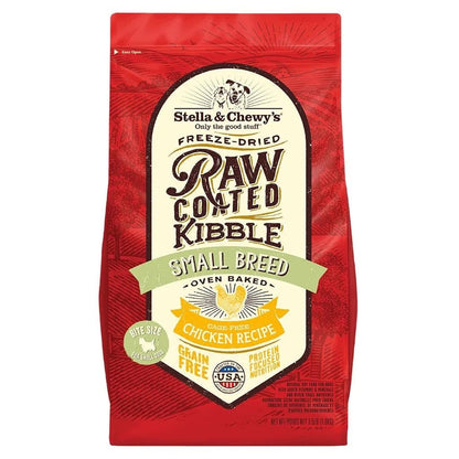 Stella & Chewy's Raw Coated Small Breed Chicken Recipe Dog Food 10lb