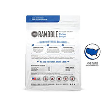 BIXBI Rawbble Freeze Dried Dog Food, Turkey Recipe, 26 oz - 96% Meat and Organs, No Fillers - Pantry-Friendly Raw Dog Food for Meal, Treat or Food Topper - USA Made in Small Batches