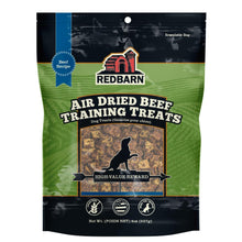 Redbarn All-Natural Air Dried Beef Training Treats for Puppies & Dogs – Grain-Free Single Protein Rewards Made in USA for Small, Medium, & Large Breeds - 8 oz Resealable Bag
