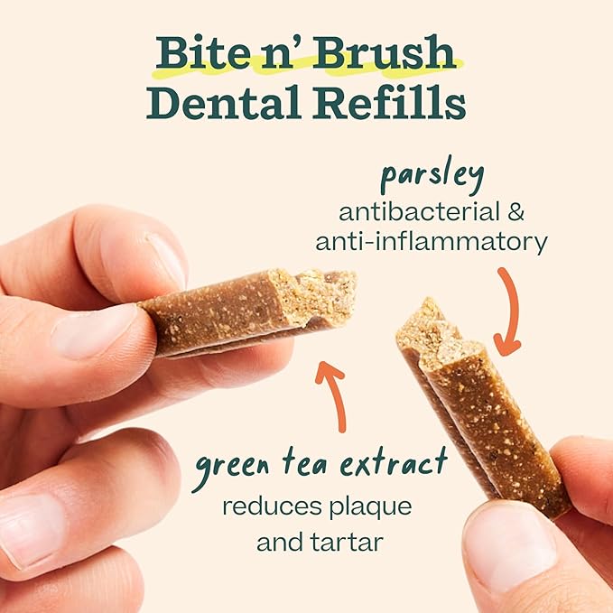 Bite n Brush Dental Refills woof chicken recipe