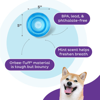 Outward Hound by Planet Dog Snoop Interactive Treat Dispensing Dog Toy, Large, Blue