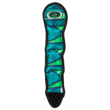 Outward Hound Durablez Tough Plush Squeaky Dog Toy, Snake, Blue, Large