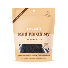 Bocce's Bakery Mud Pie Oh My Training Treats for Dogs, Wheat-Free Dog Treats, Made with Real Ingredients, Baked in The USA, All-Natural & Low Calorie Training Bites, PB, Carob, & Vanilla Recipe, 6 oz