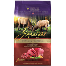 Zignature Venison Limited Ingredient Formula Dry Dog Food 4lb