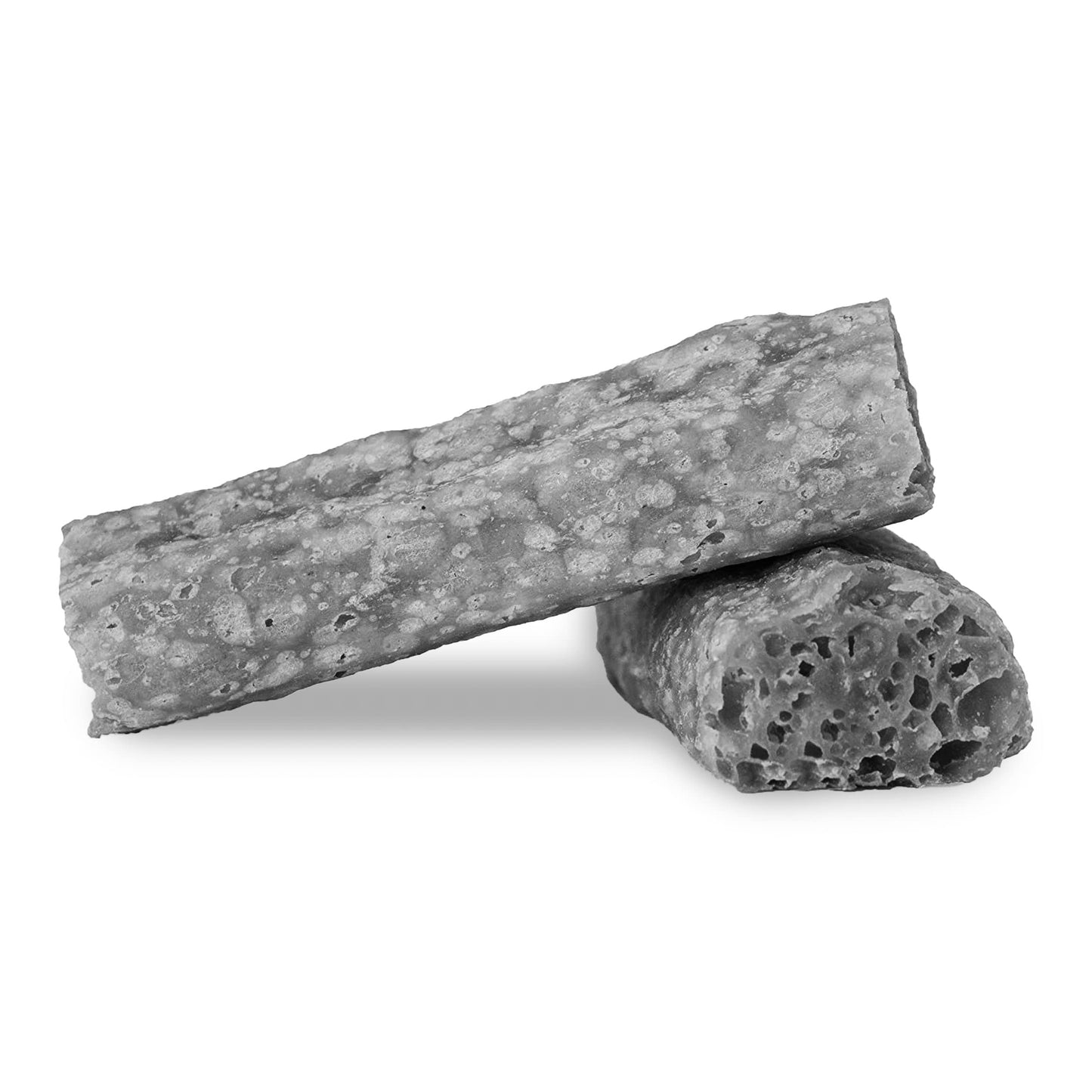 Happy Teeth Cheese & Charcoal Dental Dog Chews | Cheese Flavor with Activated Charcoal | Dental Chew | Protein Rich | Gluten Free - Lactose Free - Wheat Free - Soy Free| 2 Chews per Resealable Pouch