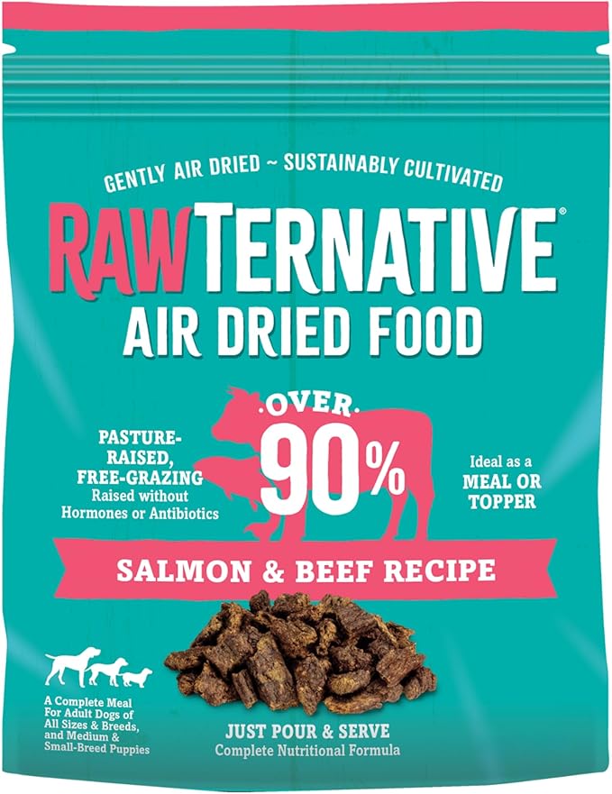 Rawrternative air dried food-salmon and beef 5lb