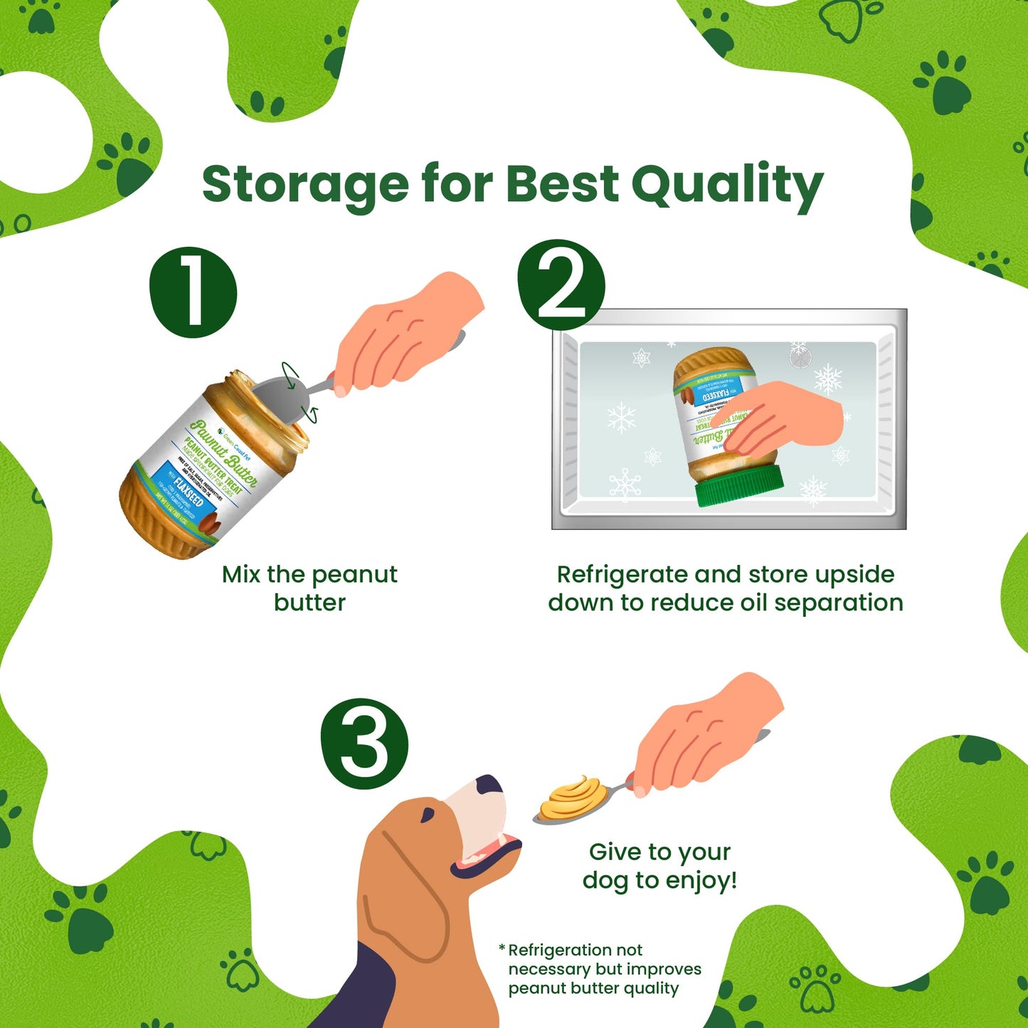 All-Natural Pawnut Butter for Dogs | Made in USA | Peanut & Flaxseed Blend