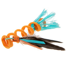 SmartyKat Instincts Crazy Coil Spring Fringe Cat Toy - Orange, One Size