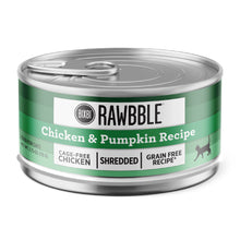 BIXBI Rawbble Shredded Chicken & Pumpkin Recipe Cans – Grain Free, Protein Rich Wet Cat Food – (2.75 Ounce Cans)