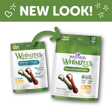 Whimzees Wellness Daily Brushzees Dog Dental Treats, Natural Chews, Medium Size Stick, (7 Count)