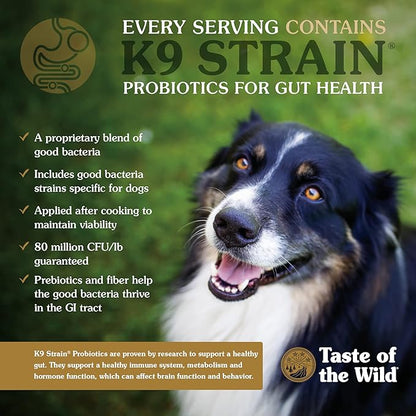Taste of the wild canine recipe with wild boar 5lbs