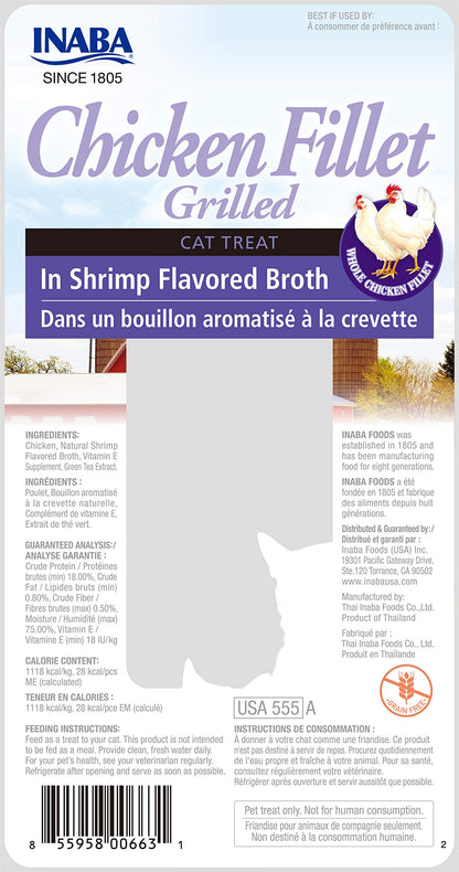 Grilled Chicken Fillet In Shrimp Flavored Broth