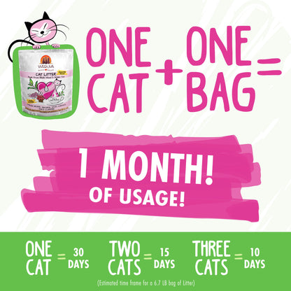 It's A Tea Potty! Weruva Cat Litter, 6.7lb Bag