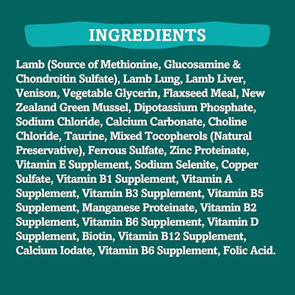 Rawternative air dried food lamb, organs and venison 5lb