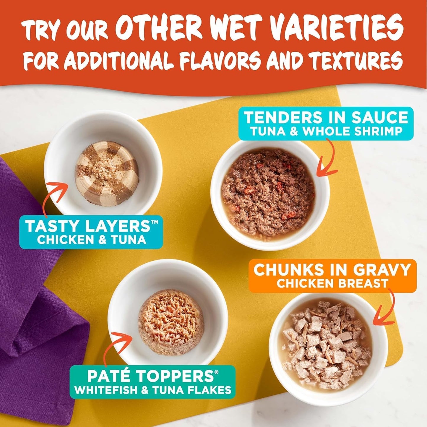 Meow Mix Poultry Selections Wet Cat Food, Variety Pack, 2.75 Ounce Cup