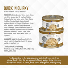 Weruva Truluxe Cat Food, Quick 'N Quirky with Chicken & Turkey in Gravy, 3Oz Can