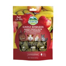 Oxbow Simple Rewards Baked Treats with Apples and Baas for Rabbits, Guinea Pigs, Chinchillas, and Small Pets 3 Ounce (Pack of 1)