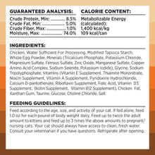 BIXBI Rawbble Chicken Pate Recipe Cans – Grain Free, Protein Rich Wet Cat Food – (2.75 Ounce Cans)