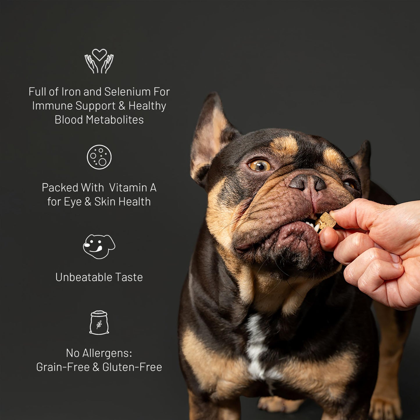 Get Joy Freeze Dried Superfood 100% Beef Kidney Dog Treats, 4 Ounce Bag, Single Ingredient Organ Meat, High Protein, Immune Health, Muscle Repair, Grain Free, Gluten Free, Made in USA