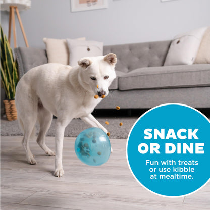 Outward Hound by Planet Dog Snoop Interactive Treat Dispensing Dog Toy, Large, Blue