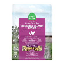 Open Farm Chicken & Salmon Recipe Freeze Dried Raw Morsels for Cats, 3.5oz