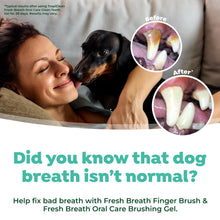 TropiClean Fresh Breath Finger Toothbrushes for Dogs & Puppies | Gentle Soft Toothbrush Alternative for Easy Teeth Cleaning