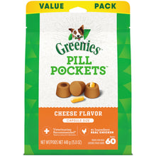 Greenies Pill Pockets Large Size Soft Dog Treats for Capsules, Cheese Flavor, Made With Natural Ingredients Plus Minerals & Trace Nutrients, 15.8 oz. (60 Count, Pack of 1)
