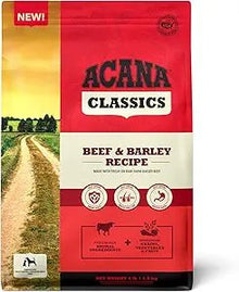 Acana classics beef and barley recipe