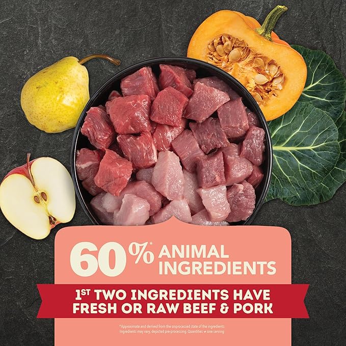 Acana red meat recipe 4.5lb dry dog food kibble