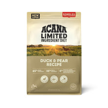 ACANA Singles Limited Ingredient Duck & Pear Recipe Single Protein Source Dog Food Kibble 4.5lb - 064992713959