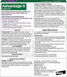 Advantage large cat ll flee prevention and treatment 1 monthly dose