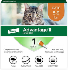 Advantage ll small cat flee prevention and treatment
