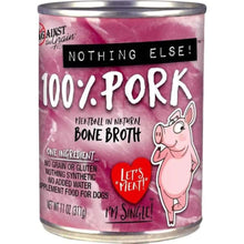 Against The Grain Nothing Else Grain - Free 100% Pork Canned Dog Food 11 oz - 077627802041