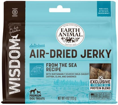 Air dried jerky earth animal dog treats