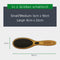 Alcott Bamboo Groom Oval Brush for Pets - 047181164565