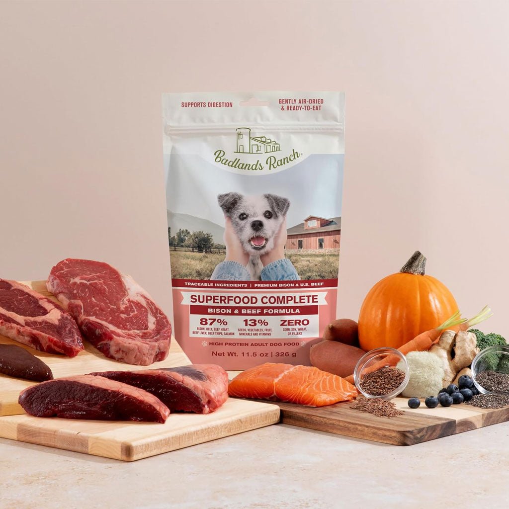 Badlands ranch superfood complex bison and beef formula 11.5 oz