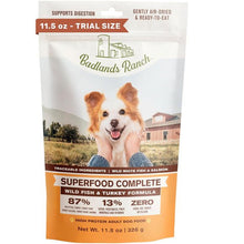 Badlands ranch wild fish & turkey superfood complete dog food 11.5oz