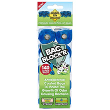 Bags On Board Dog Poop Bags - Blue Bags - Strong Leak Proof Dog Waste Bags - 9 x14 Inch - waste bag - 632039400423