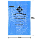 Bags On Board Dog Poop Bags - Strong Leak Proof Dog Waste Bags - 315 Blue Bags - 9 x14 Inches, - waste bag - 632039400409